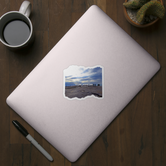 Stone Mountain Georgia Cool photography skyline blue sky USA city break by BoogieCreates